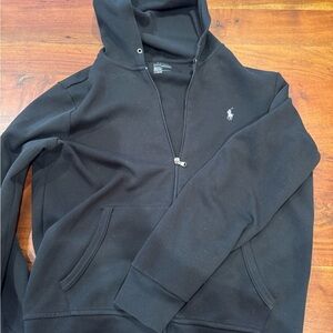Polo Ralph Lauren Black Zip-Up Sweater